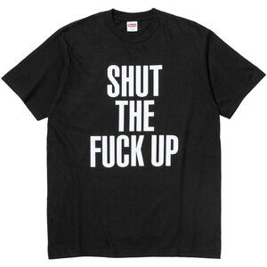 Supreme®/Number (N)ine Shut Up Tee - FW25 - Black